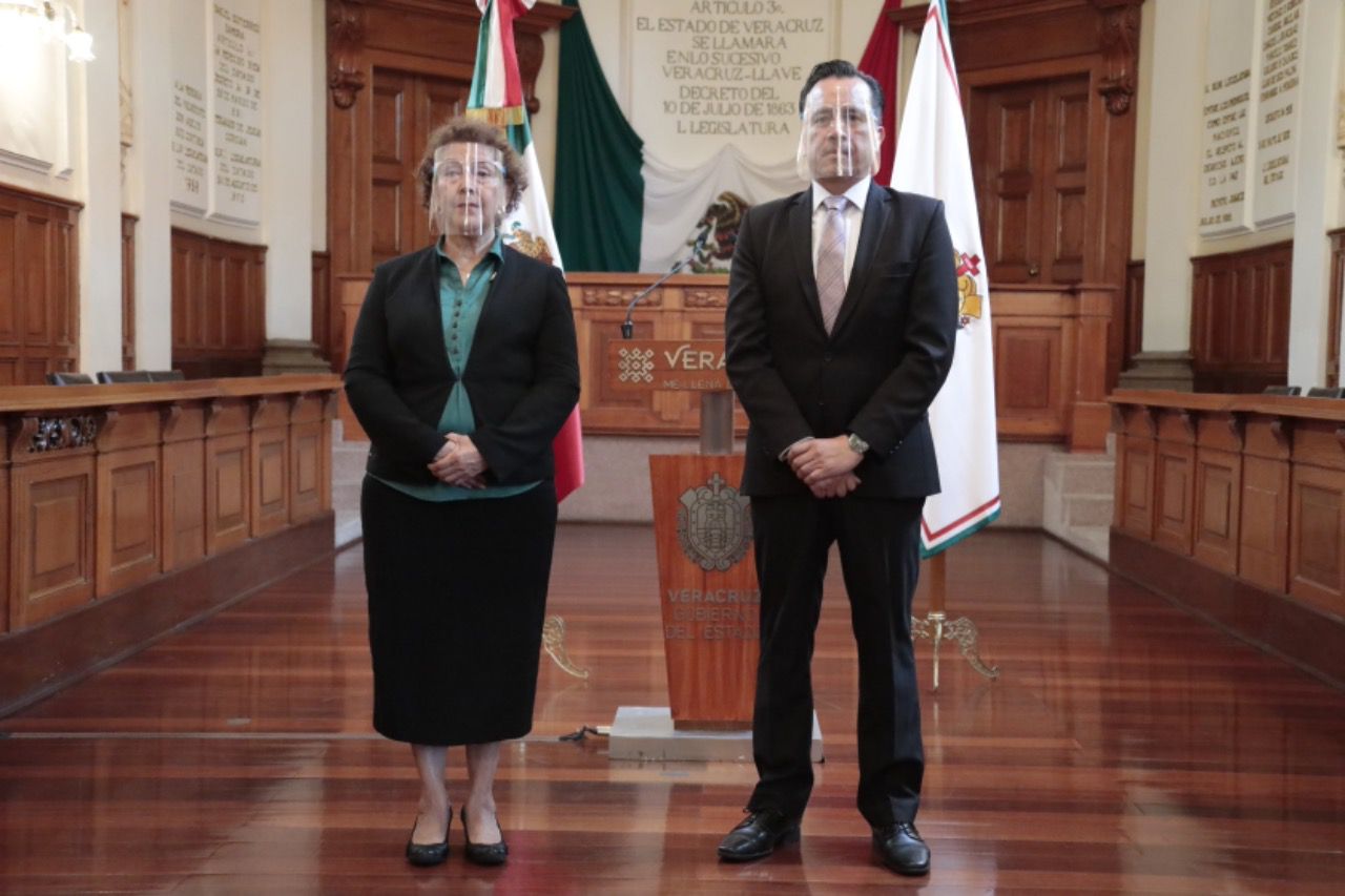 Gobernador Cuitláhuac García reconoce a 31 magistrados del TSJ