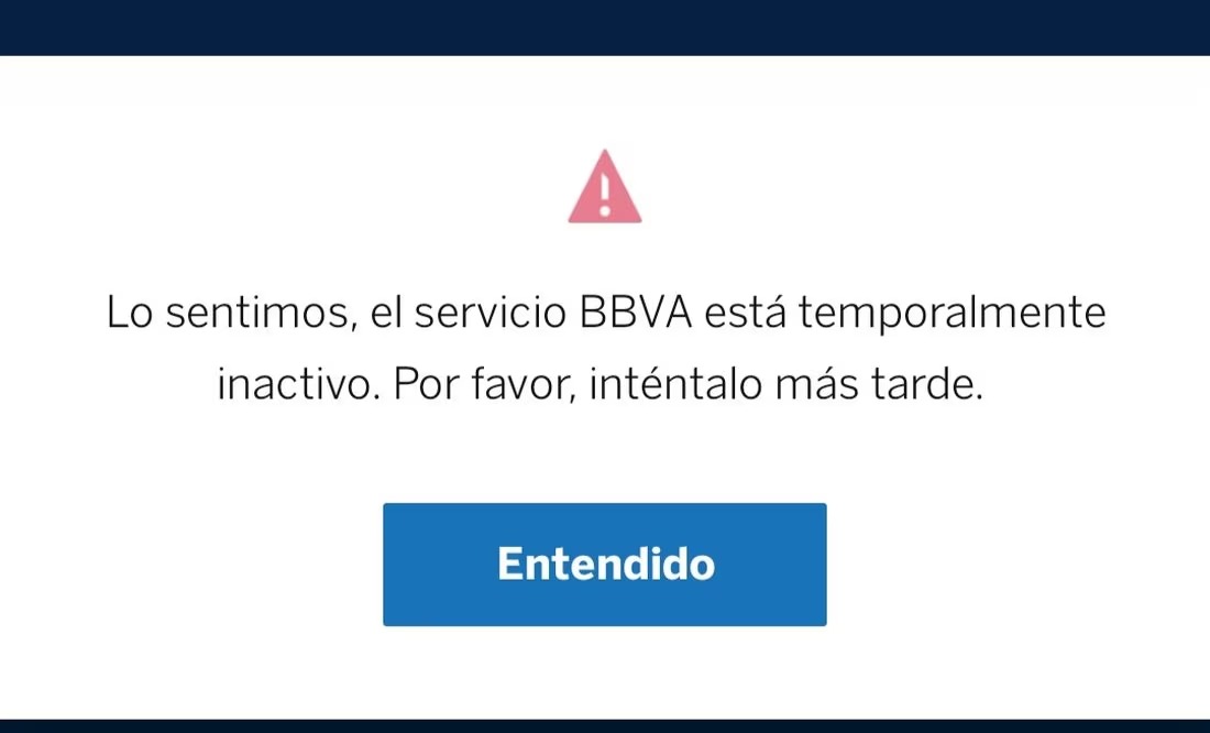 Reportan Fallas En Aplicación De BBVA