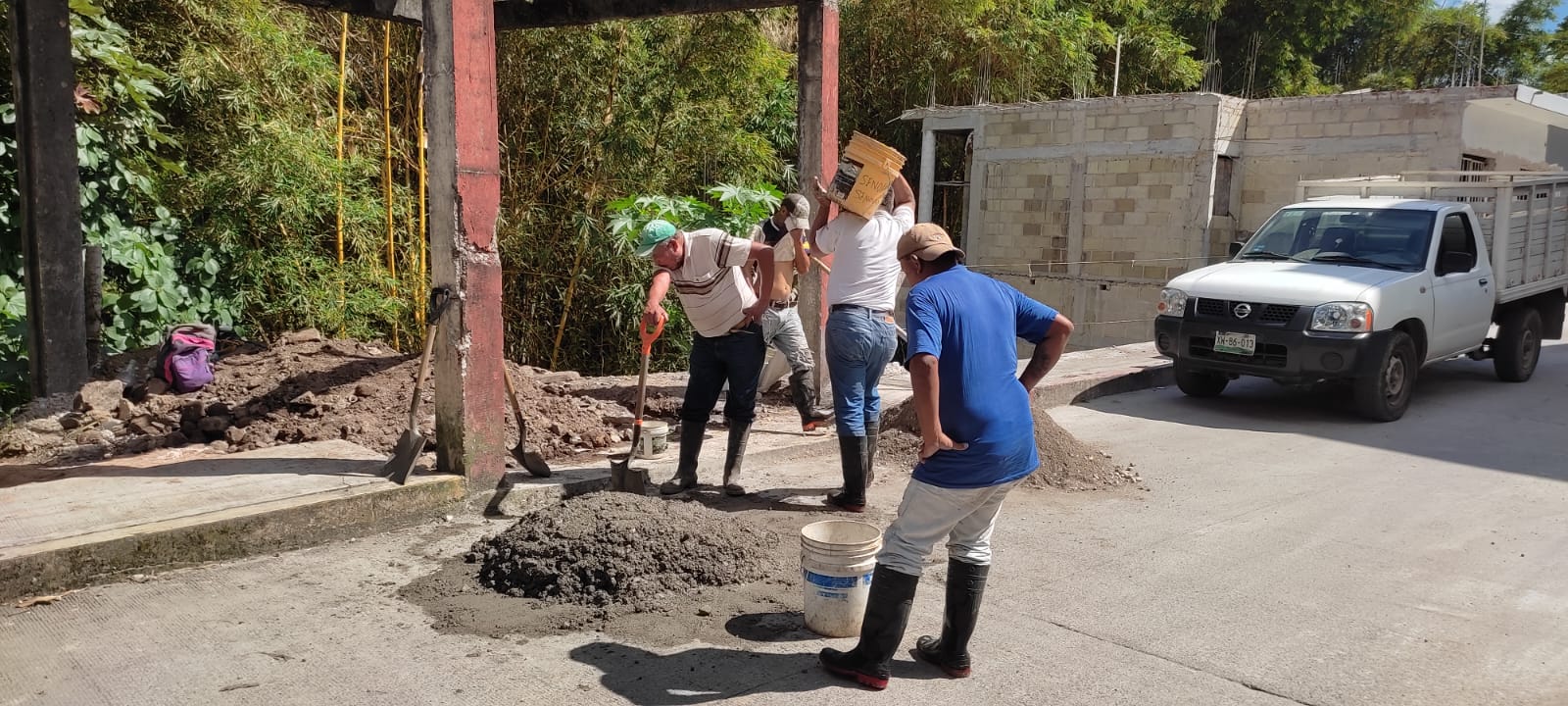 Agua y saneamiento de Tlapacoyan trabaja en el reemplazo de tuberías